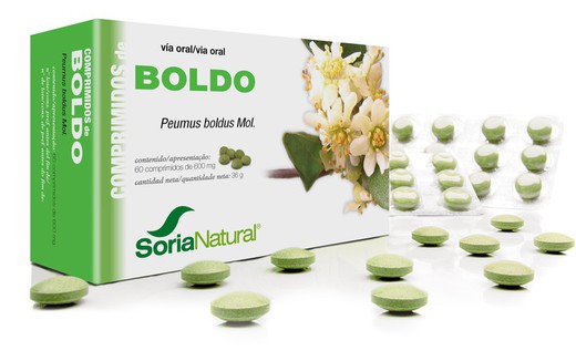 Boldo 600 mg 60 comprimidos