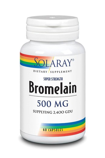 Bromelain 500 mg 60 cápsulas Solaray