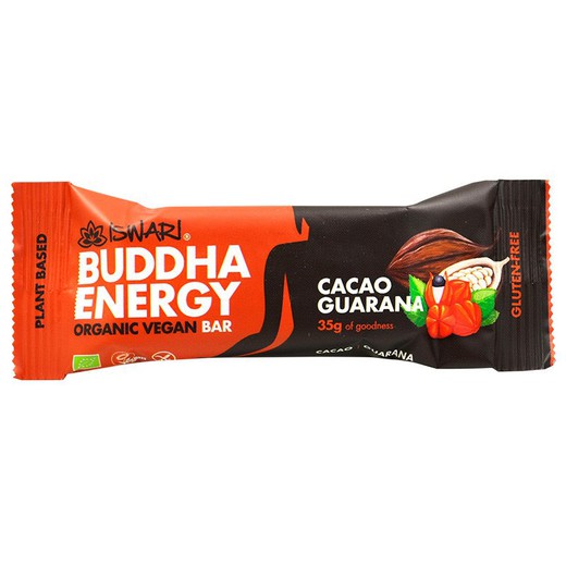 Buddha Energy Cacao-Guarana 35 gr de Iswari