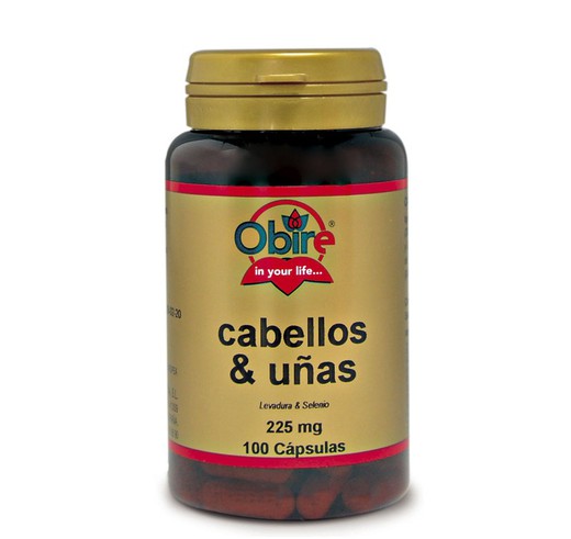 Cabellos, uña ( lev+selenio) 225 mg 100 cápsulas