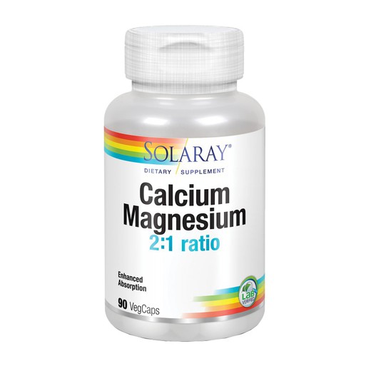 Calcium and magnesium 90 cápsulas vegetales