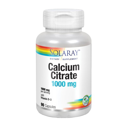 Calcium con D3 citrate 1000 mg  90 cápsulas