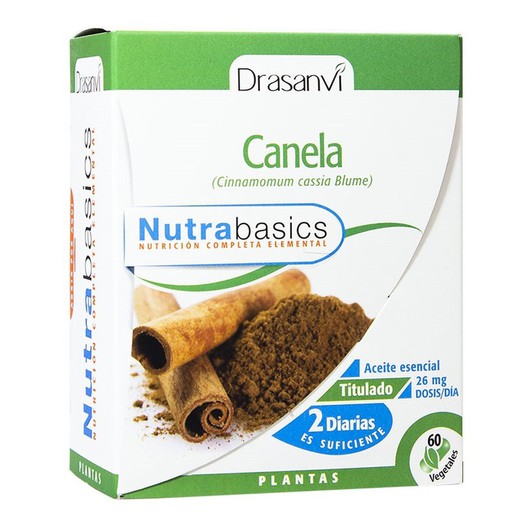 Nutrabasicos Canela 60 cápsulas de Drasanvi