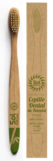 Cepillo de Bambú Adulto Cajita 1/U de Solnatural