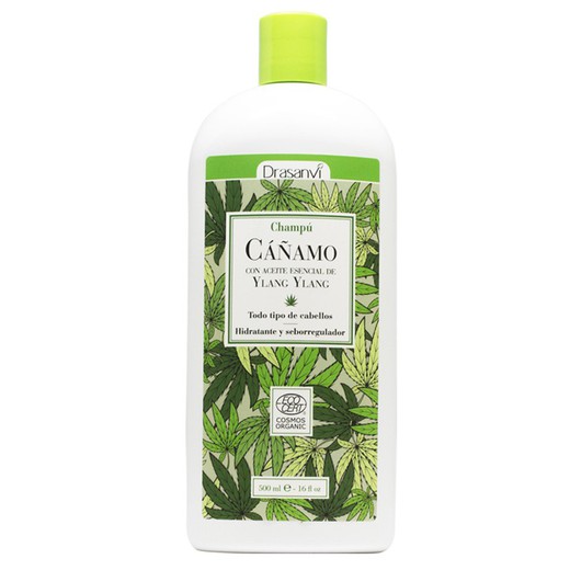 Champú de Cañamo Ecocert Bio 500ml de Drasanvi