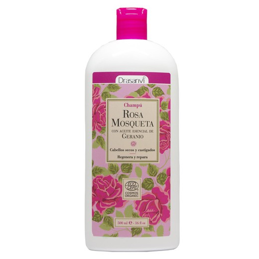 Champú de Rosa Mosqueta Ecocert Bio 500ml de Drasanvi