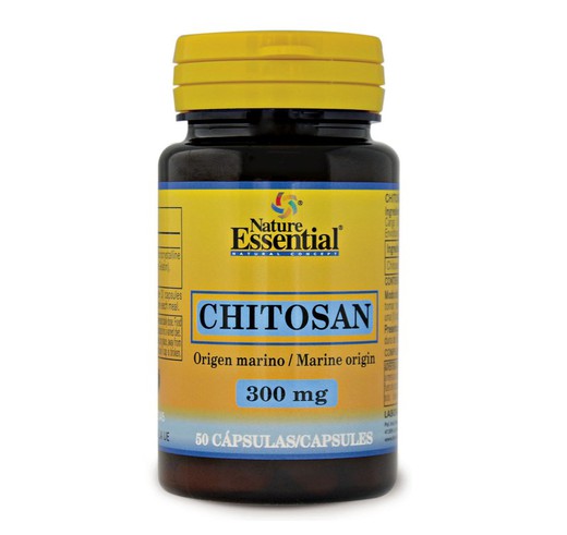 Chitosan 300 mg 50 cápsulas Nature Essential