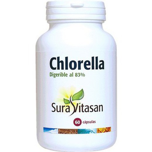 Chlorella 455 mg 60 cápsulas vegetales