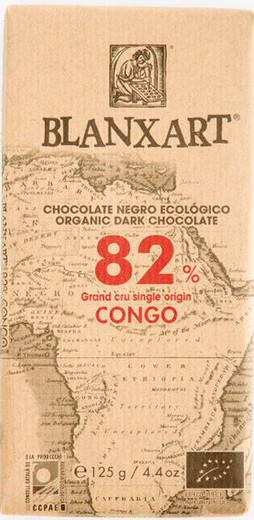 Chocolate Negro Nicaragua 85%125 gr de Blanxart