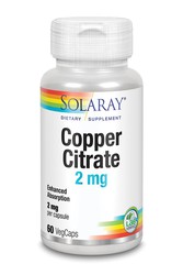 Copper Citrato 2 mg  60 Vcaps