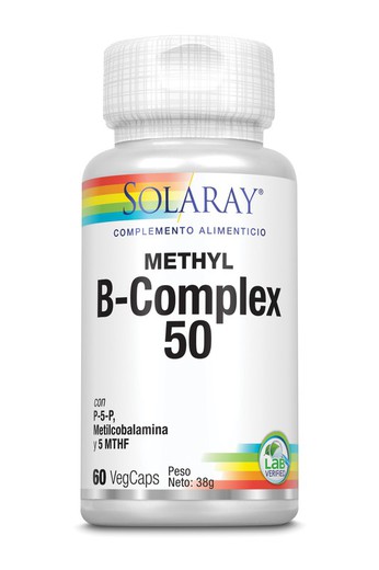 Methyl B-complex 50 60 cápsulas vegetales