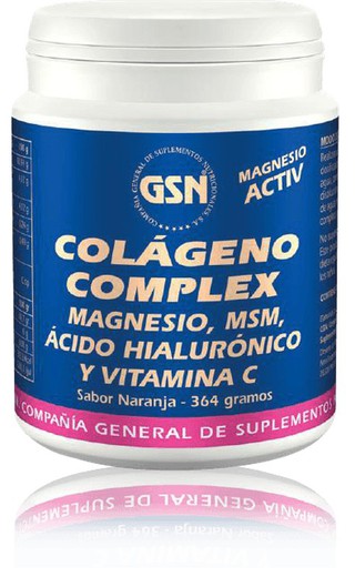 Colágeno complex 364 gr (naranja) de GSN