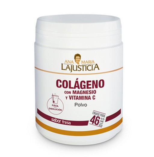 Colágeno con Magnesio + Vitamina C 350gr Sabor fresa de Ana Mª Lajusticia