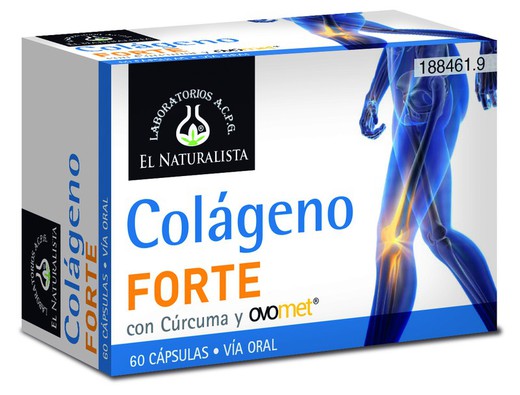 Colágeno forte 60 cápsulas de El Naturalista