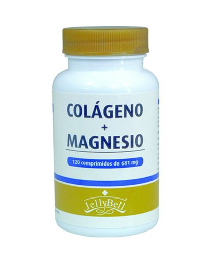 Colágeno magnesio 600 mg 120 comprimidos de Jellybell