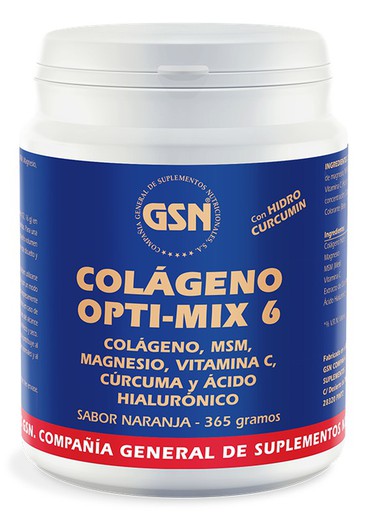 Colágeno opti-mix 6 365 gr de GSN
