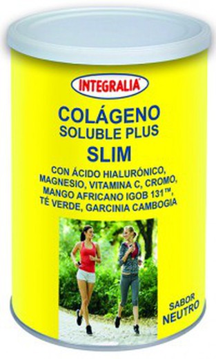 Colágeno soluble plus slim sabor neutro 400 gr de Integralia