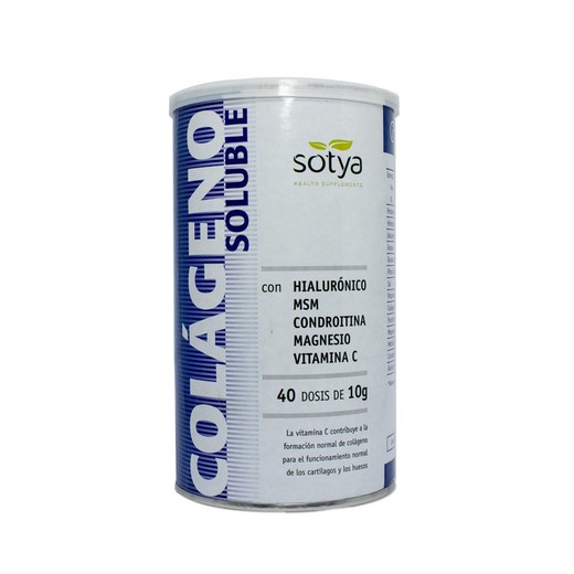 Colágeno+ ácido hialurónico+MDM bote 400 gr de Sotya