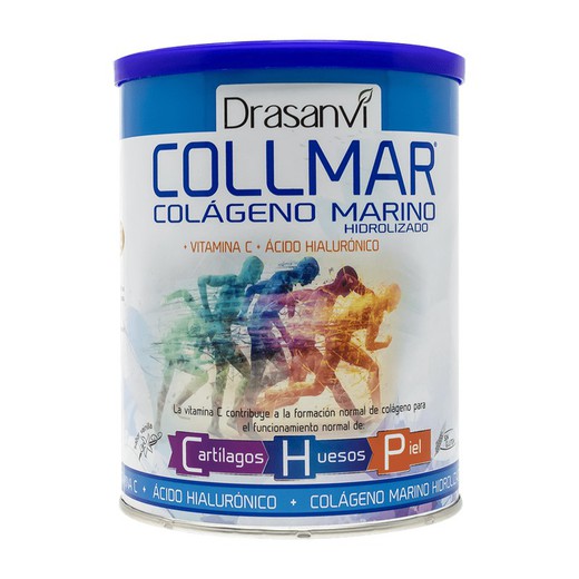 Collmar Colágeno Marino Hidrolizado + Vitamina C y Ac. Hialurónico 275g