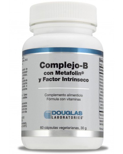 Complejo B Con Metafolin+Factor Intrinseco 60 Vcap