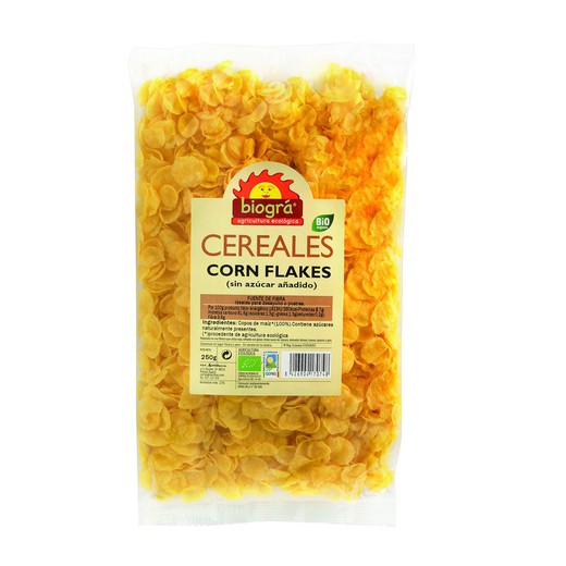 Corn Flakes S/Azúcar y S/Miel 250 gr Biogra Bio