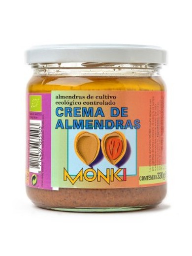 Crema de Almendras Monki 330 gr Bio