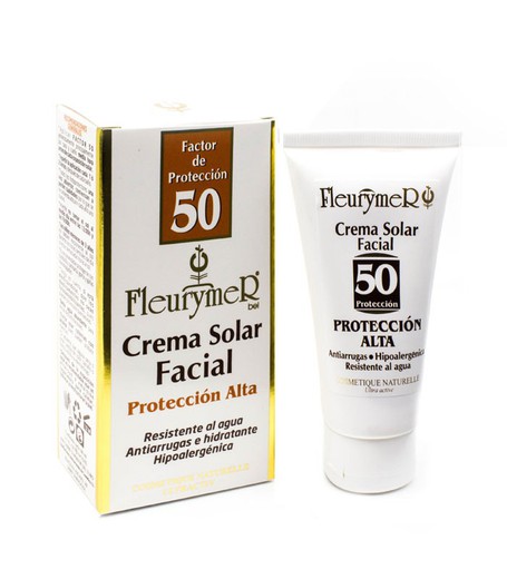 Crema Solar Facial SPF 50 80 ml de Fleurymer