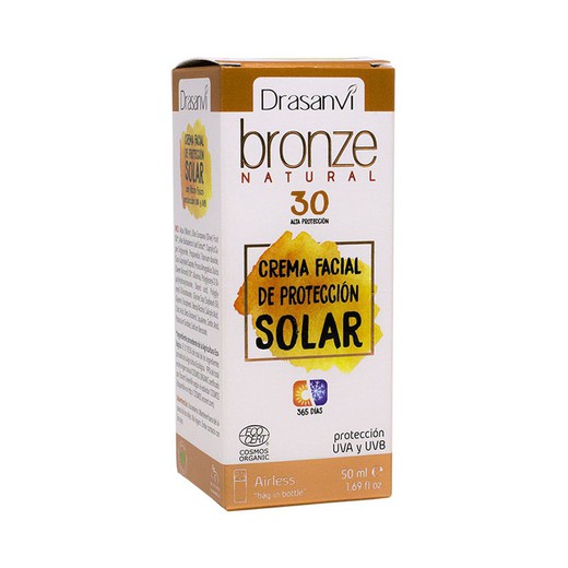 Crema Solar Protección SPF 30 Ecocert 50 ml de Drasanvi