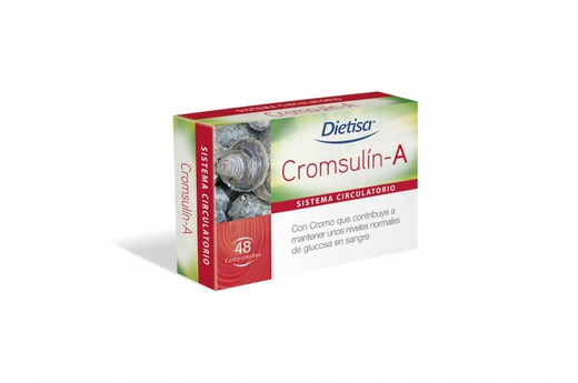 Cromuslín-A Extracto de ostra 48 comprimidos de Dietisa