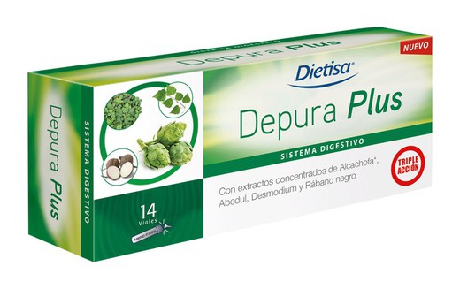 Depura Plus 14 viales de Dietisa