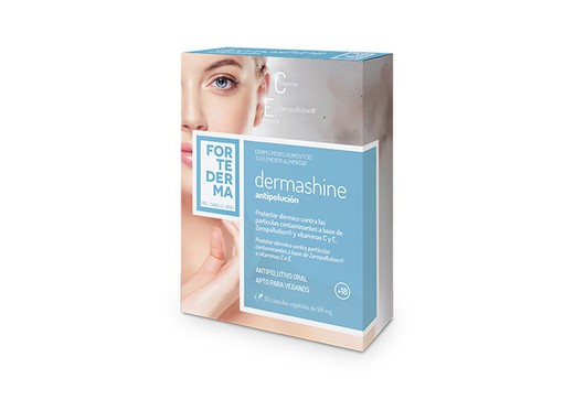 Dermashine antipolución 581 mg 30 cápsulas de Herbora