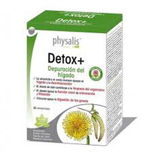 Detox+  30 comprimidos