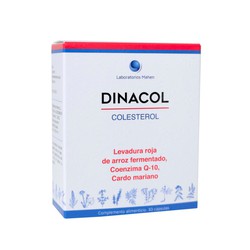 Dinacol Colesterol 30 cápsulas de Mahen