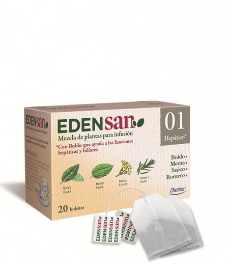 Edensan 01 Hepático filtro de Dietisa