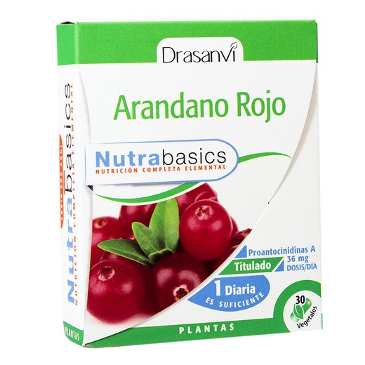 El Arándano Rojo 30 cápsulas de Drasanvi