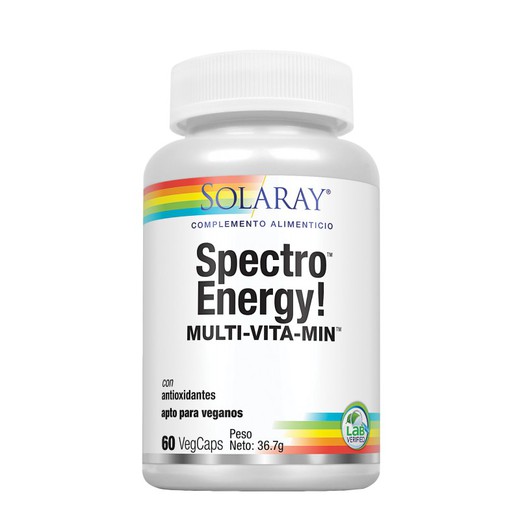 Energy Spectro Multivitamin de Solaray