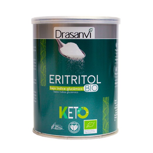 Eritritol Bio 500 gr Keto de Drasanvi
