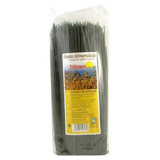 Espaguetti Spirulina Trimen Eco 500 gr