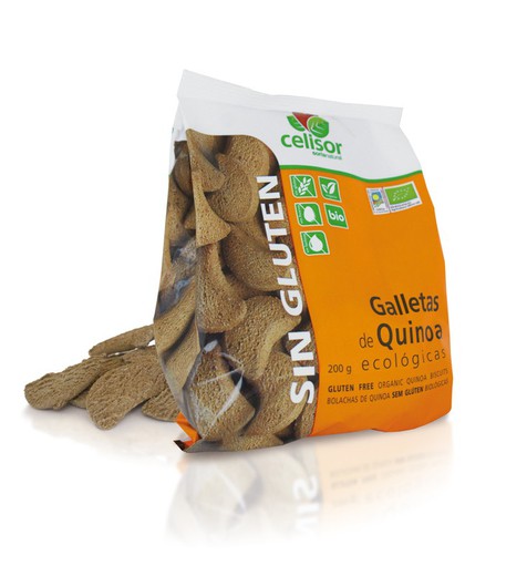 Galletas de Quinoa 200 gr in Gluten de Alecosor
