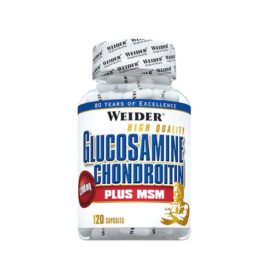 Glucosamine chondroitine + MSM 120 cápsulas