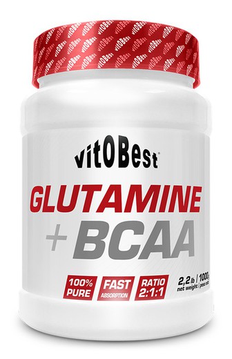 Glutamina + BCAA Complex 1000 mg limón