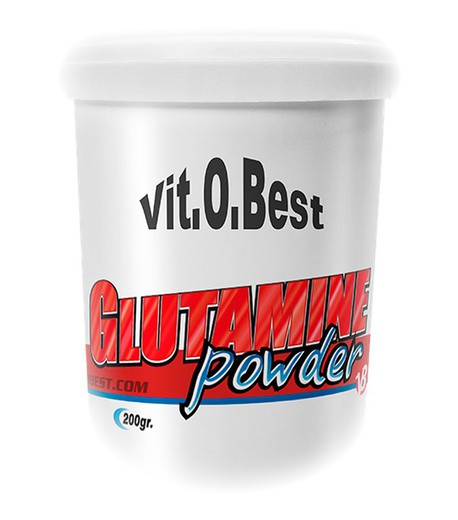 Glutamina powder 200gr  sabor neutro