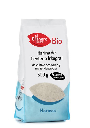 Harina Centeno Integral Bio 500 gr de El granero