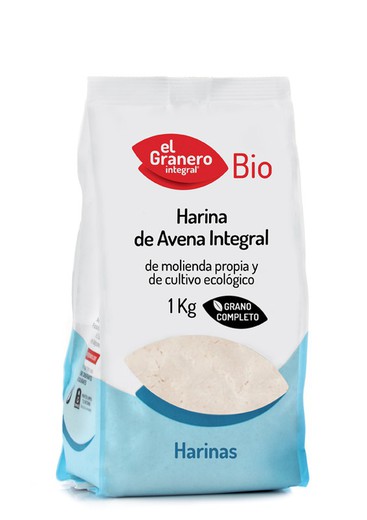 Harina de Avena Integral Bio 1 Kg de El granero