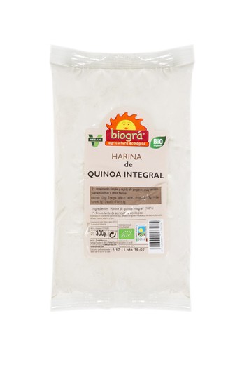 Harina de Quinoa Integral 300 gr Biogra Bio