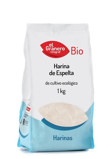 Harina Espelta Blanca Bio 1 Kg C/Gluten de El granero