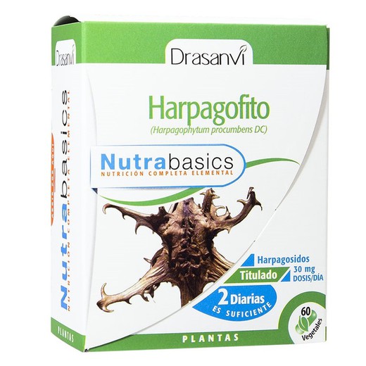 Nutrabasicos Harpagofito 60  cápsulas de Drasanvi