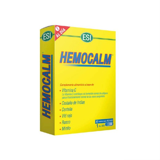Hemocalm 630 mg 30 capsulas retard
