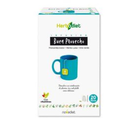 Herbodiet Buen Provecho 20 Filtros Novadiet