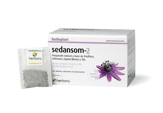 Herboplant Sedansom-2 20 bolsitas de Herbora